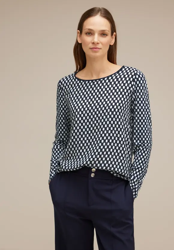 Street One Shirt mit Minimalprint