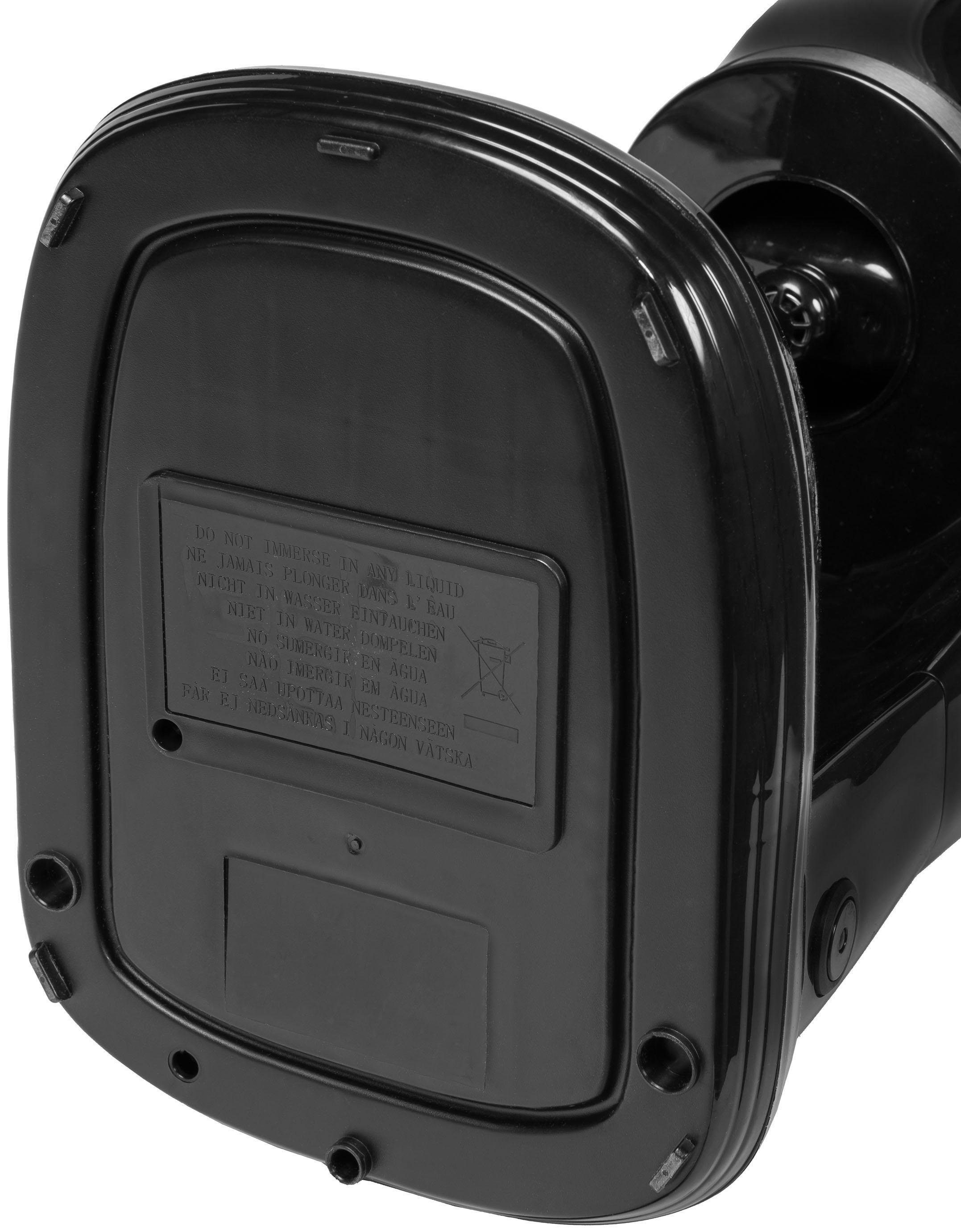 exquisit Filterkaffeemaschine KA 6501 sw, 1l Kaffeekanne, Papierfilter 1x4