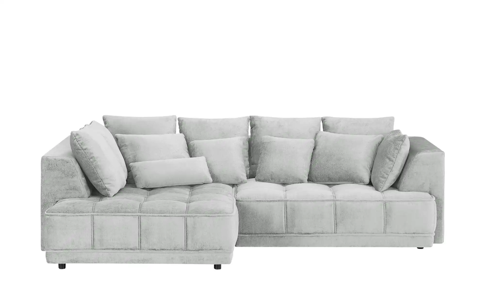 Twist Ecksofa aus Samt Tiga