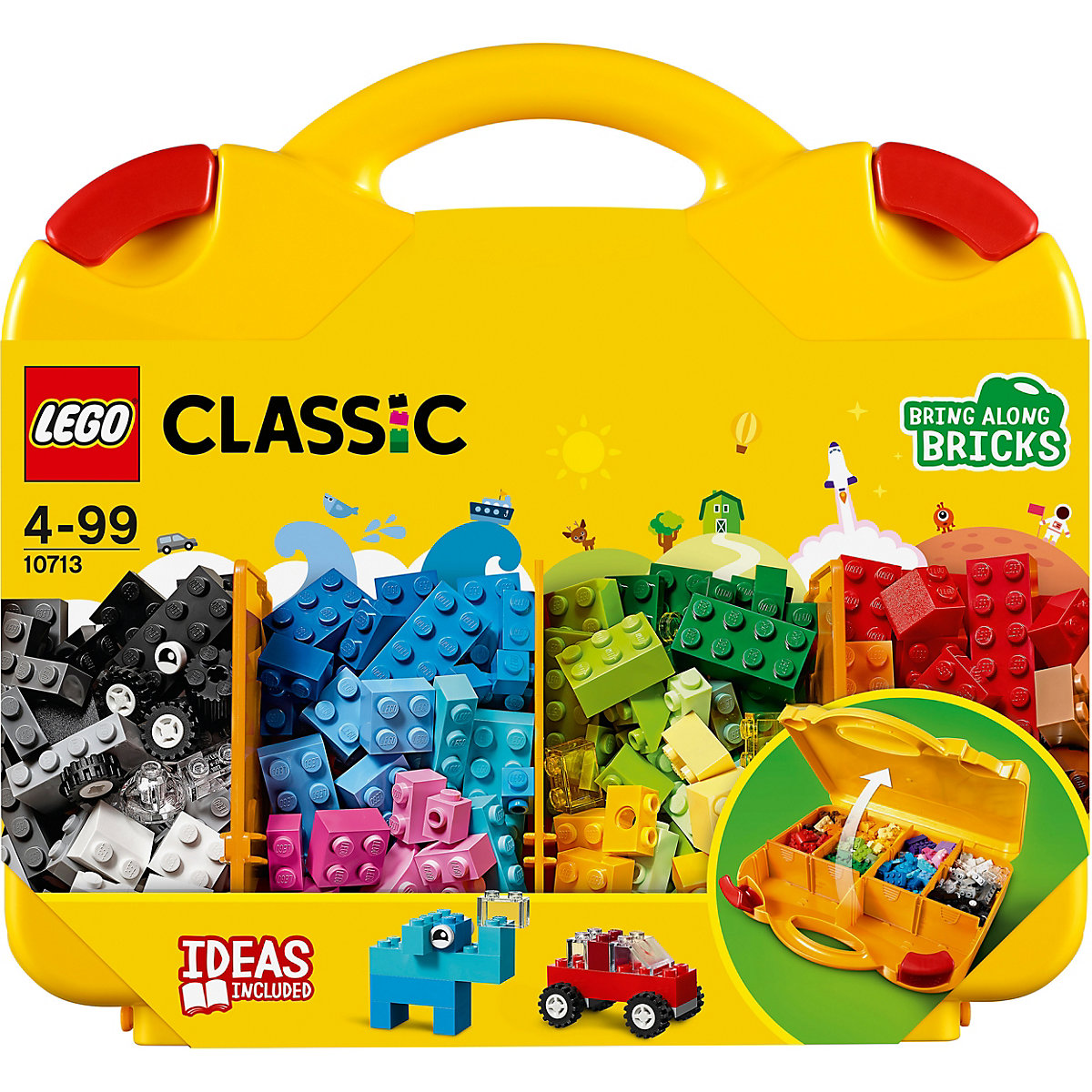 LEGO® Classic 10713 LEGO® Bausteine Starterkoffer - Farben sortieren