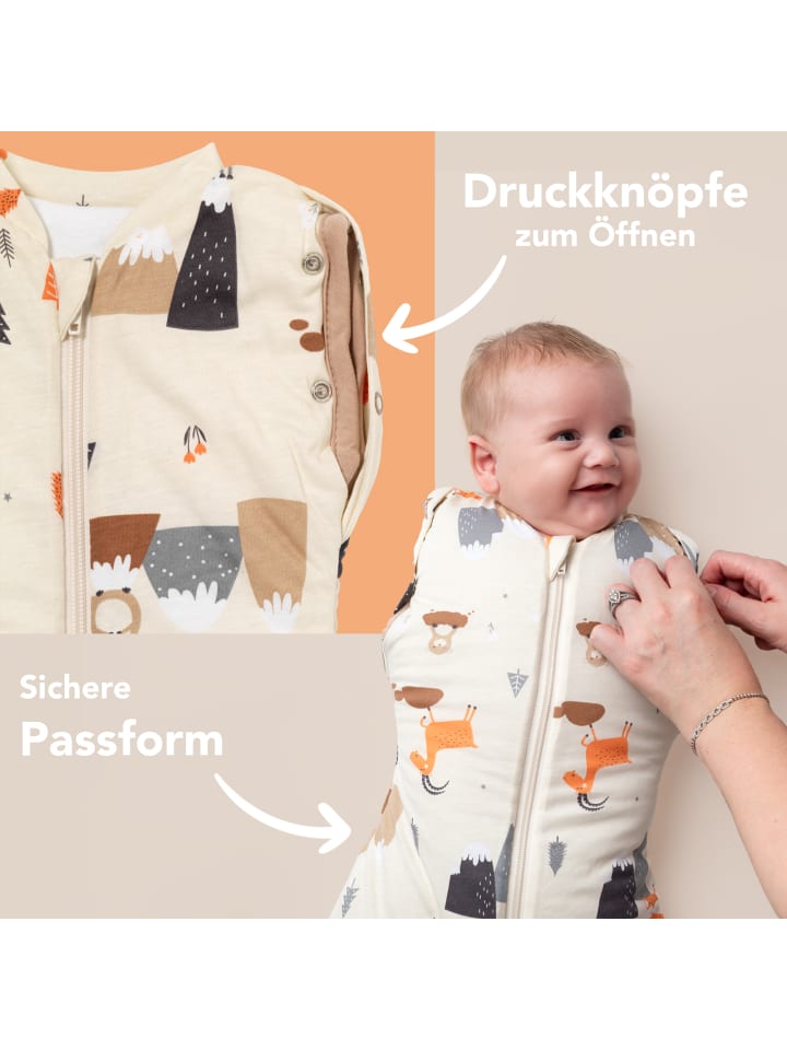 Schlummersack Pucksack 1.0 TOG in Beige günstig kaufen