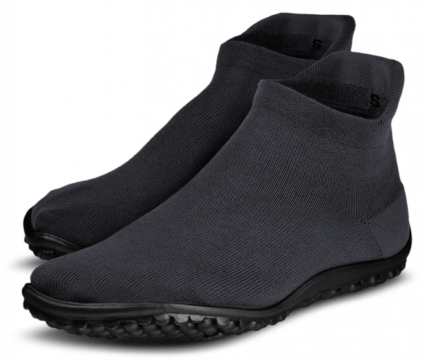 Leguano ~ Sockenschuh Sneaker ~ schwarz