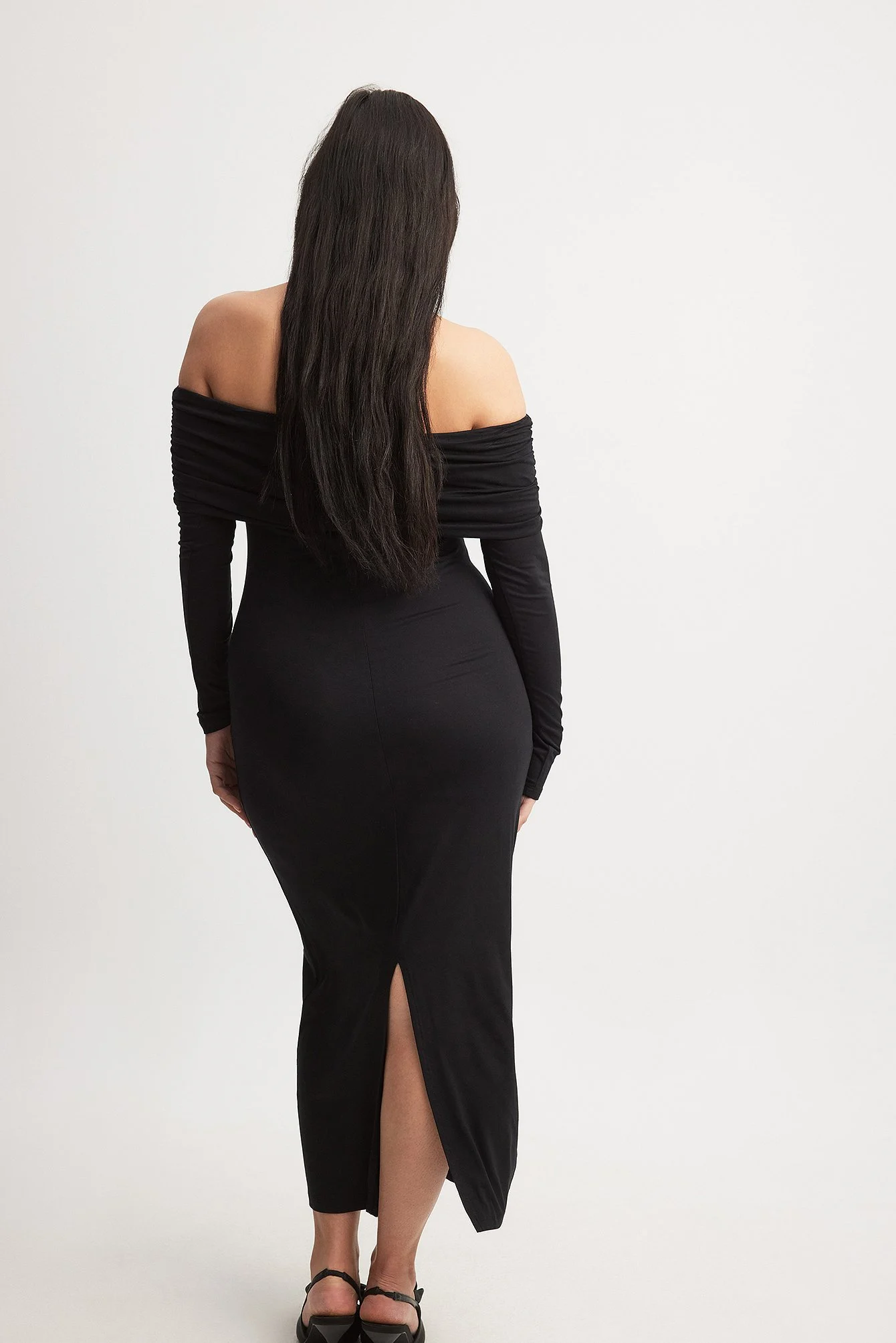 Soft Line Midi Dress