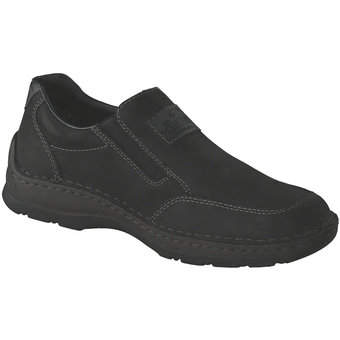 Rieker Slipper in schwarz