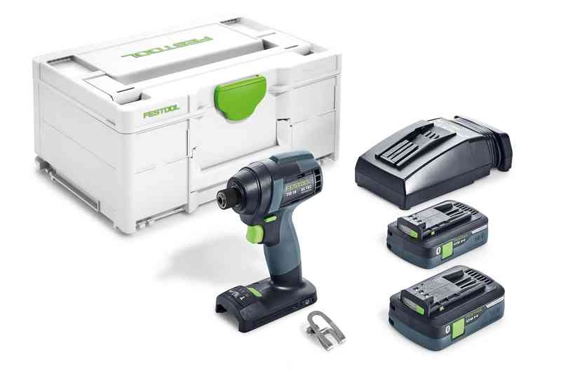 Festool 576482 TID 18 HPC 4.0 I-Plus Akumulatorowa wkrętarka udarowa 18 V 4,0 Ah Li-Ion