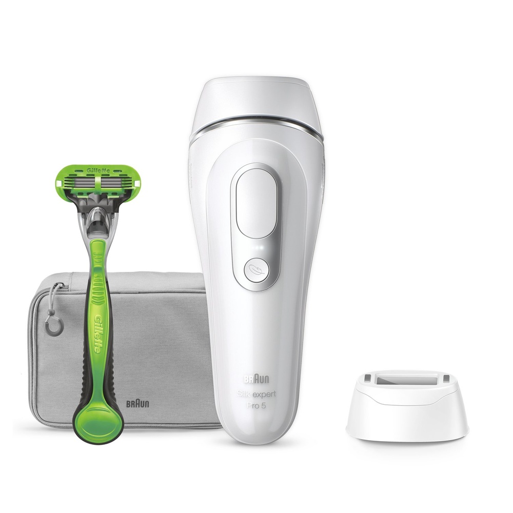 braun Braun Silk·Expert Pro 5 IPL Épilateur Lumière Pulsée Epilateur À Lumière Pulsée