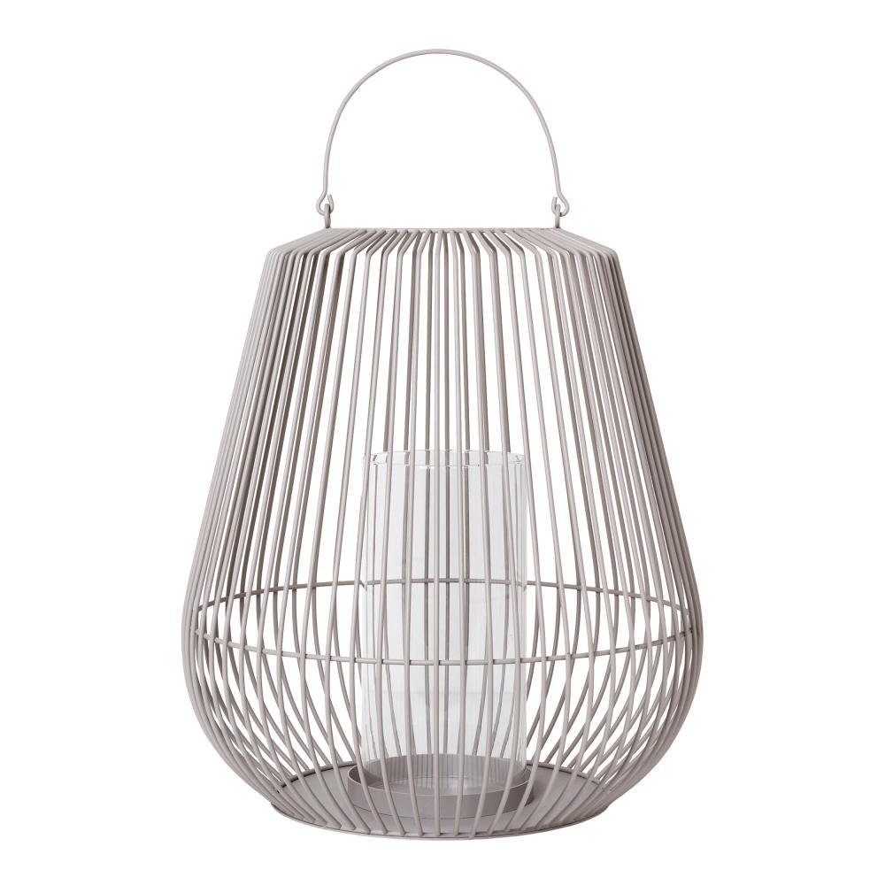blomus Windlicht Laterne NIDEA small Windlicht Kerzenhalter Stahl pulverbeschichtet (Kein Set)
