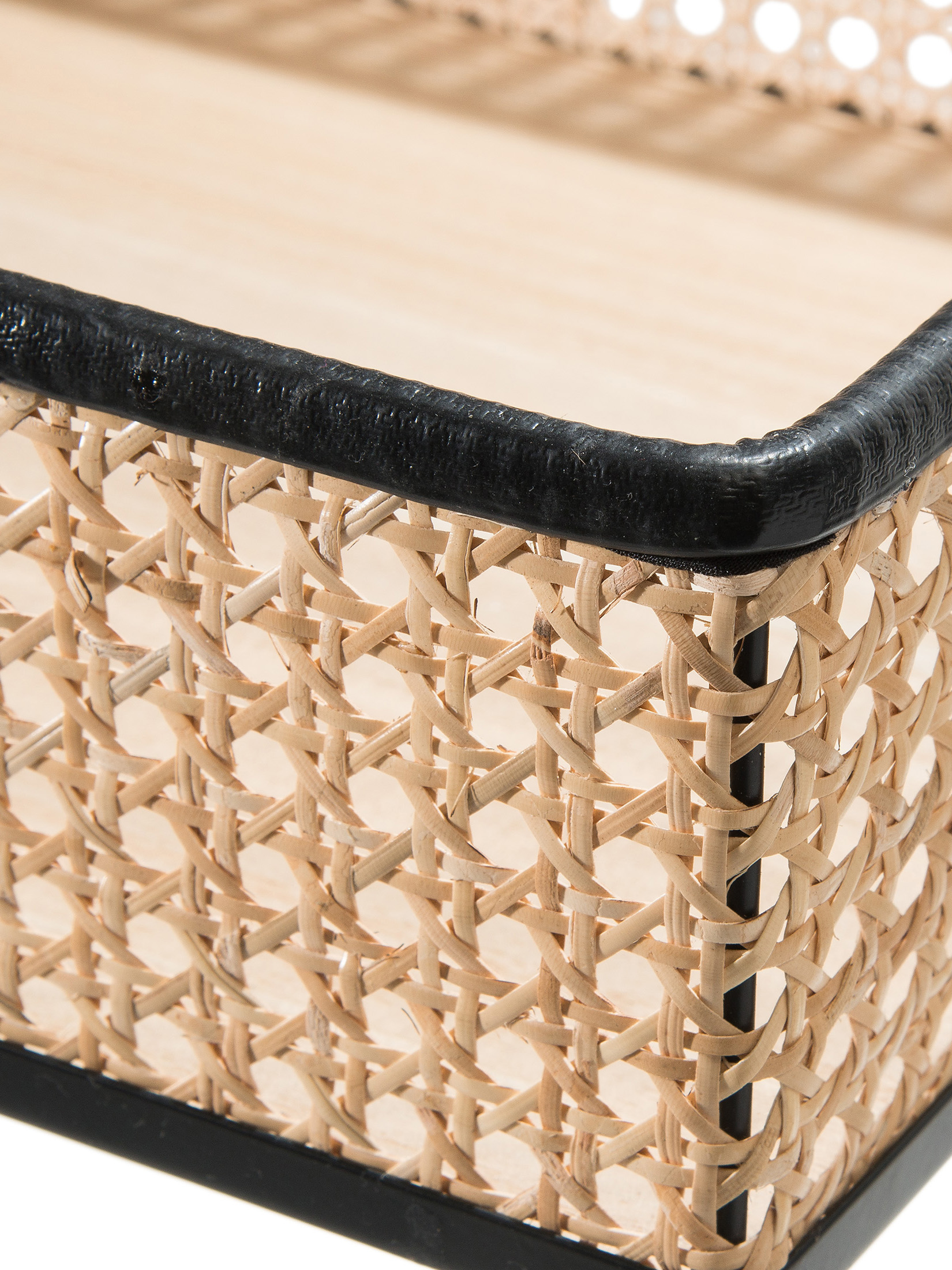 Coffee Table Tisch, Schwarz/Beige