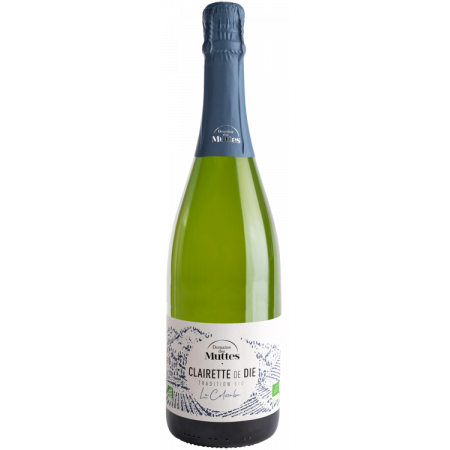 CLAIRETTE DE DIE TRADITION - CUVEE LA COLOMBE - DOMAINE DES MUTTES