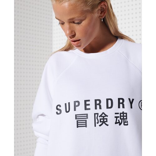 SUPERDRY DAMEN SWETSHIRT TRAINING GRAPHIC OS CREW