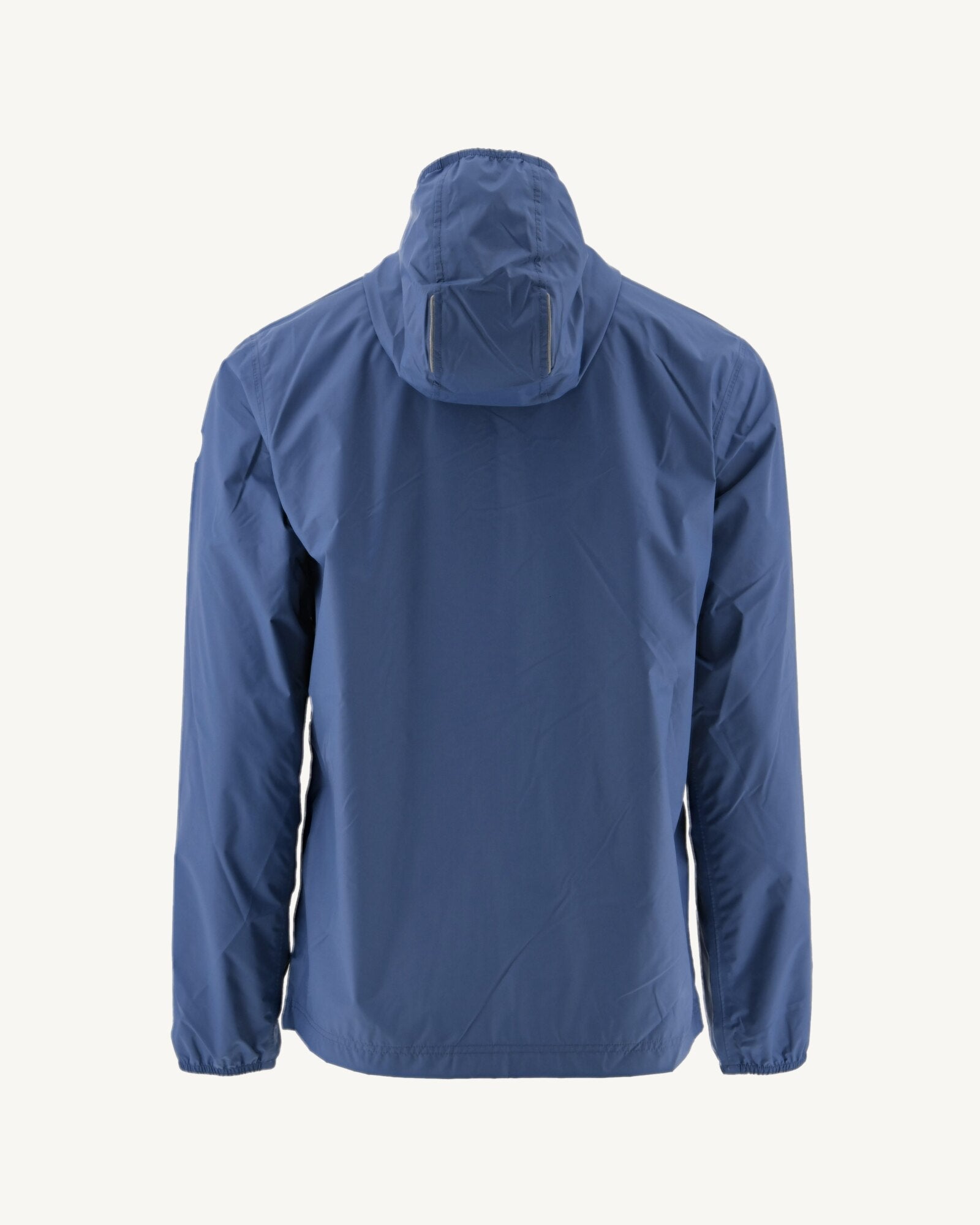 Imperméable à capuche paquetable Bleu jeans Manille