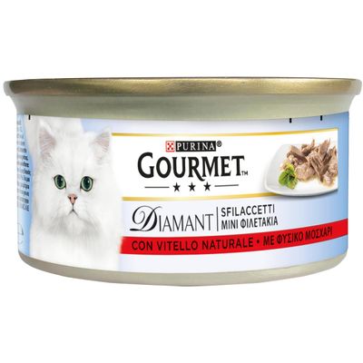 Gourmet Diamant 48 x 85 g Nassfutter für Katzen