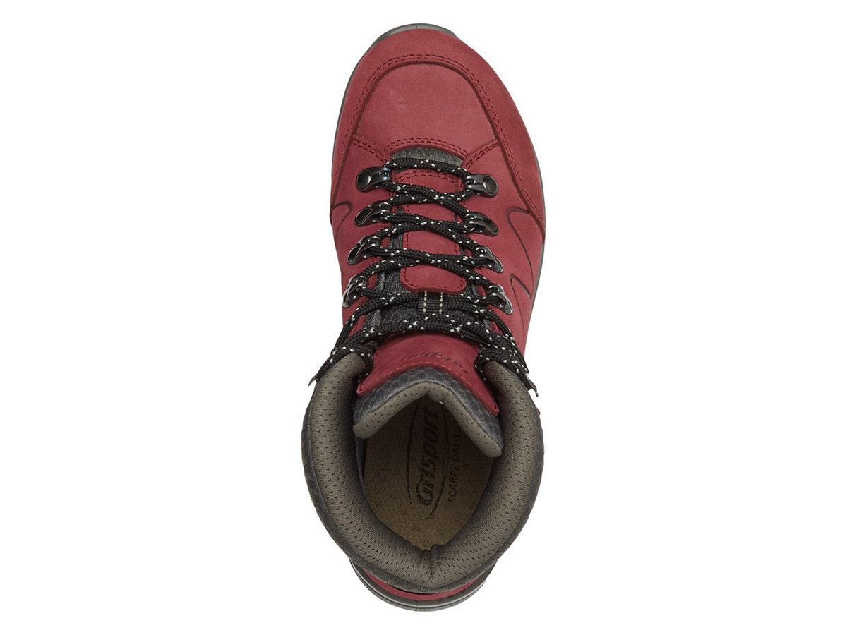 Grisport Boston Mid Burgundy Damen Wanderschuhe