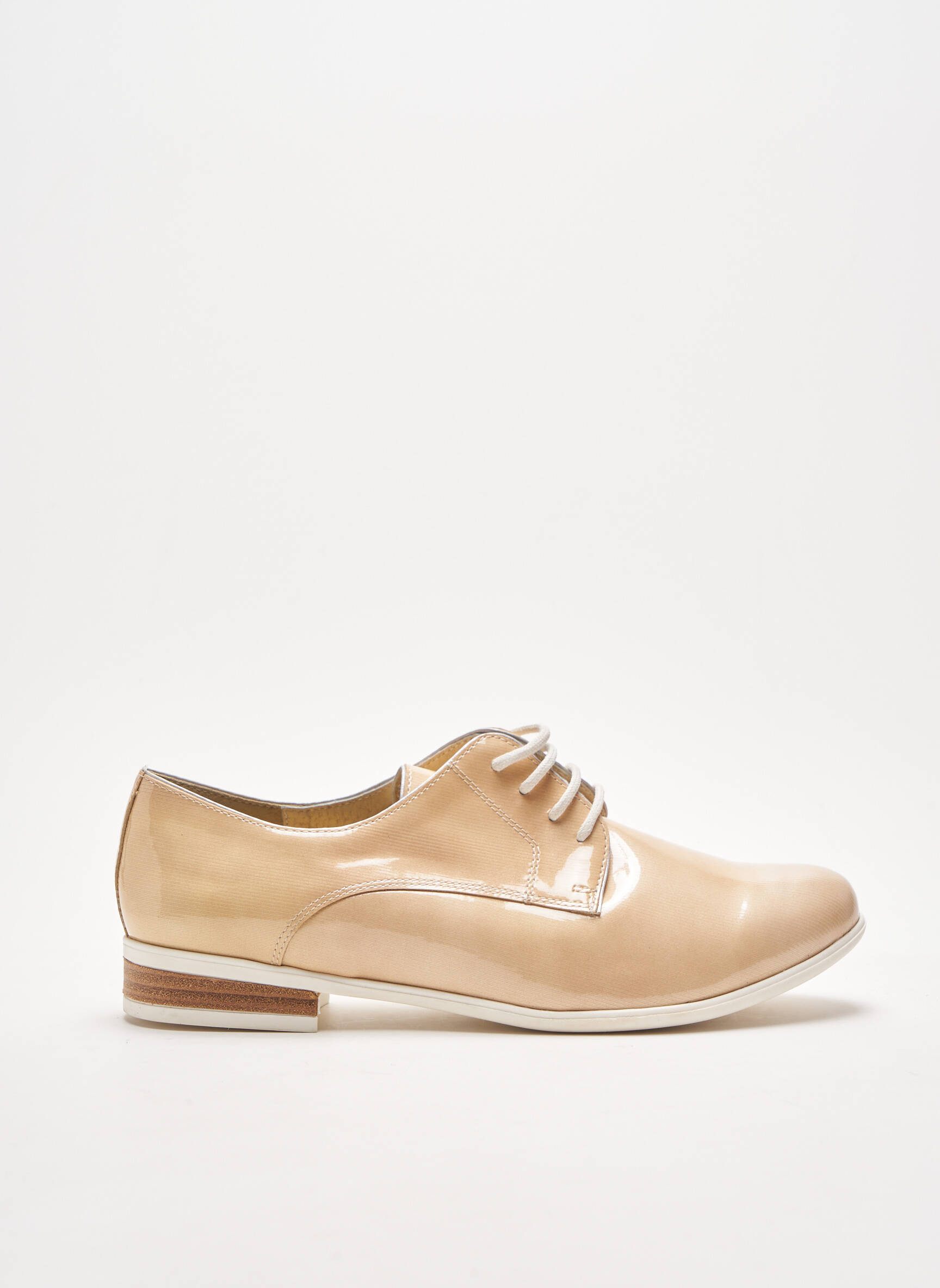 Geo Reino Derby Femme couleur beige