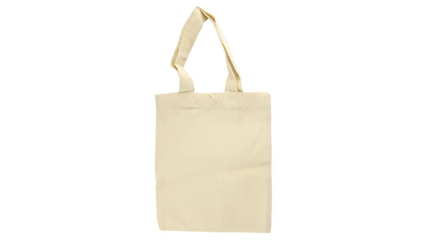 Rayher Baumwolltasche uni natur 21x25cm