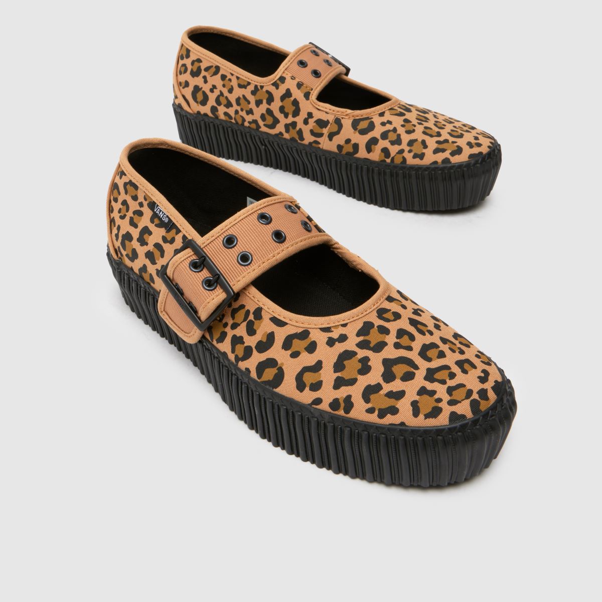 Vans Mary Jane creeper-sneakers med mönster