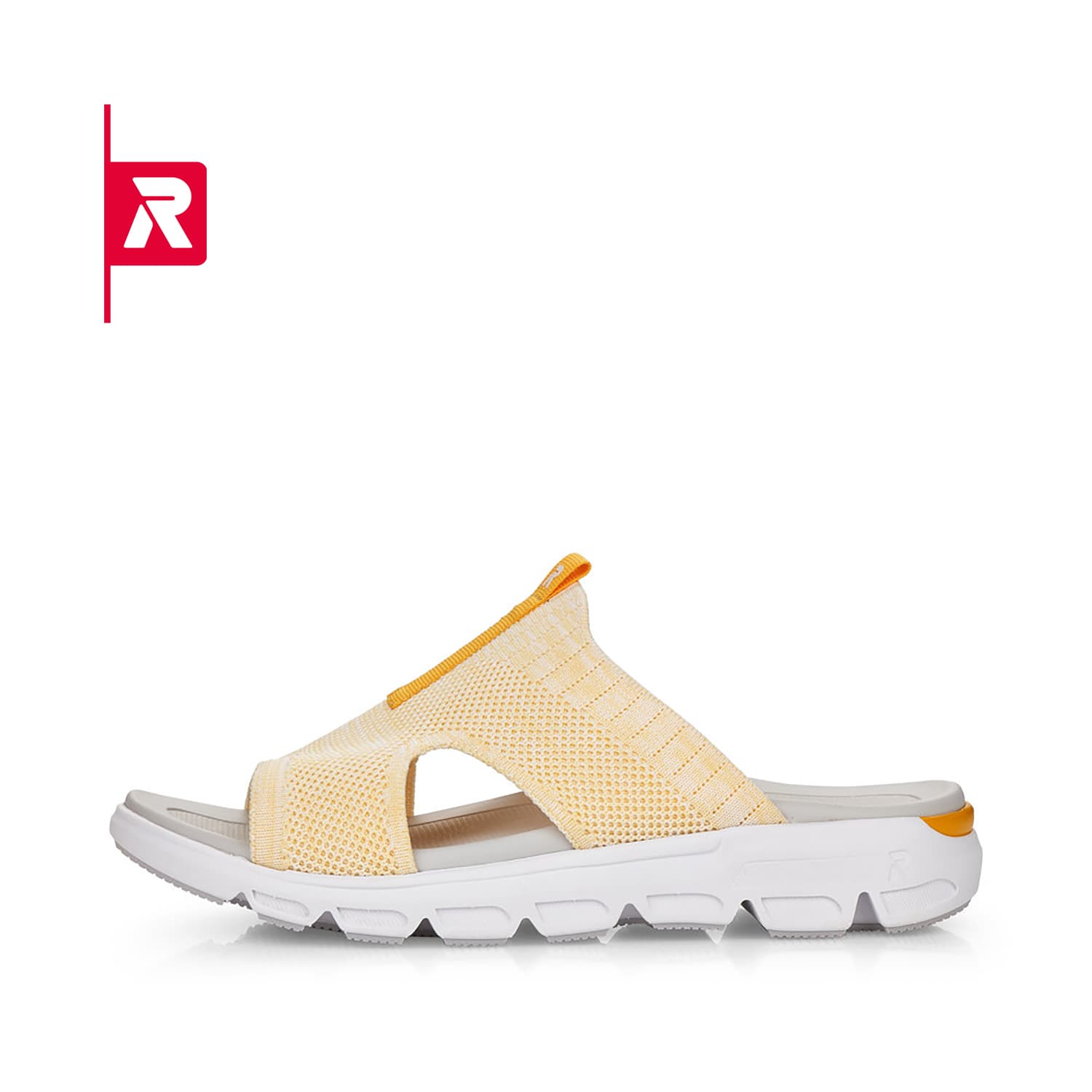 Rieker Damen Pantoletten pastel yellow