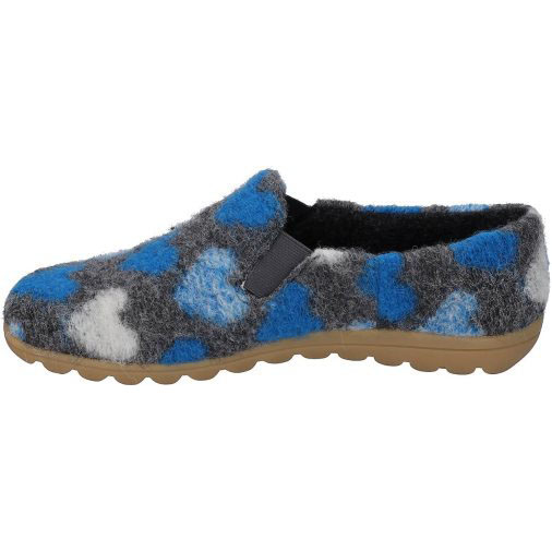 WESTLAND Hausschuh Cadiz 08, blau-multi