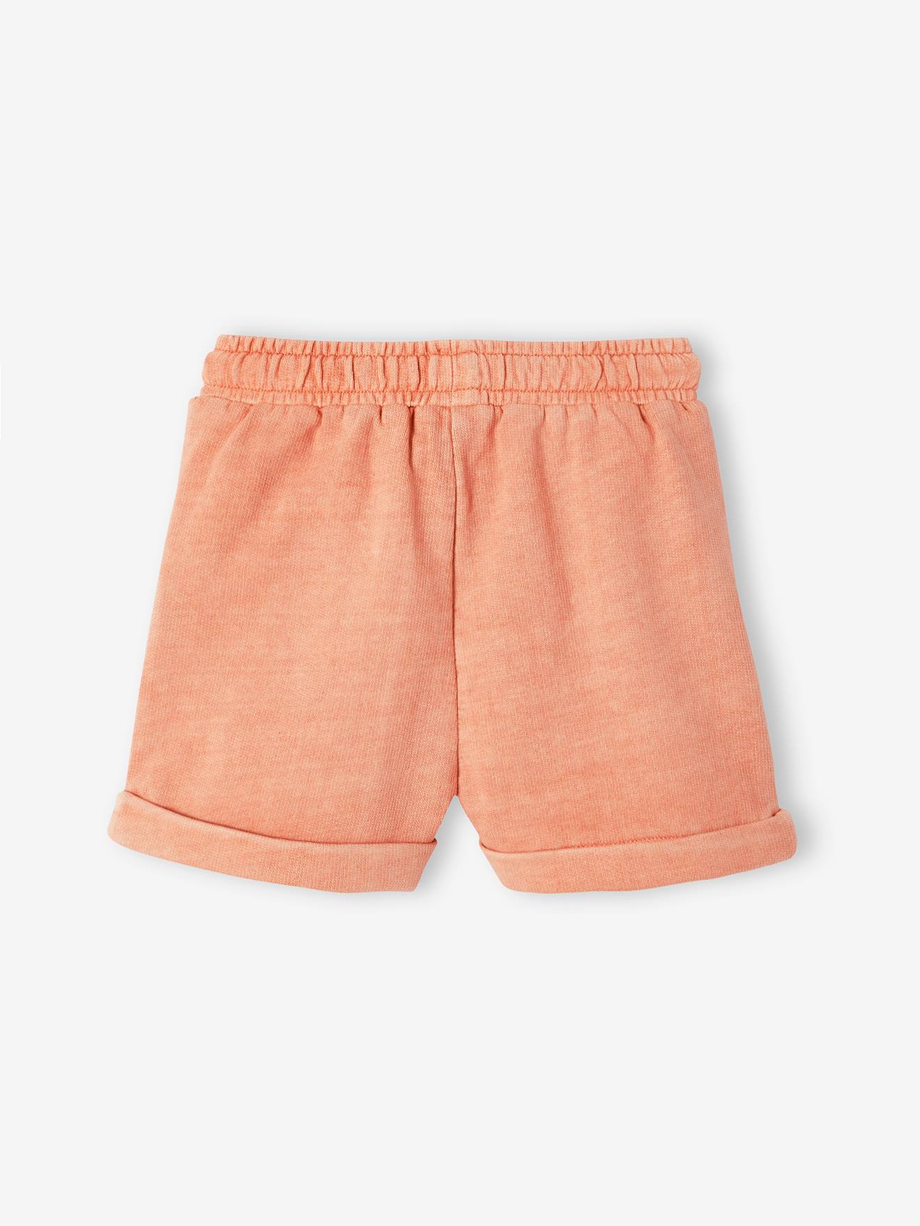 Vertbaudet Baby Shorts mit Dehnbund - orange