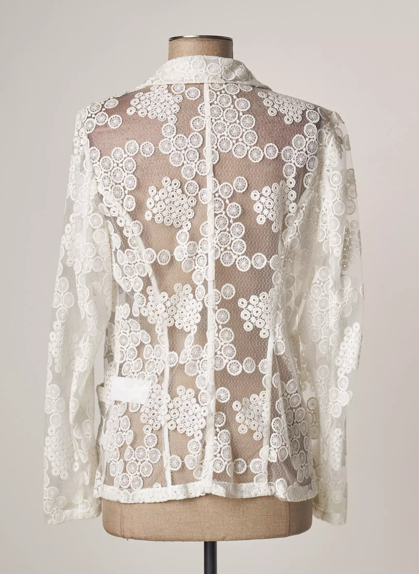 Lauren Vidal Vestecasual Femme couleur blanc