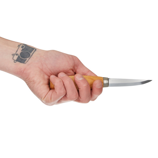 WOOD CARVING 106 LAMINATED STEEL - Feststehendes Messer
