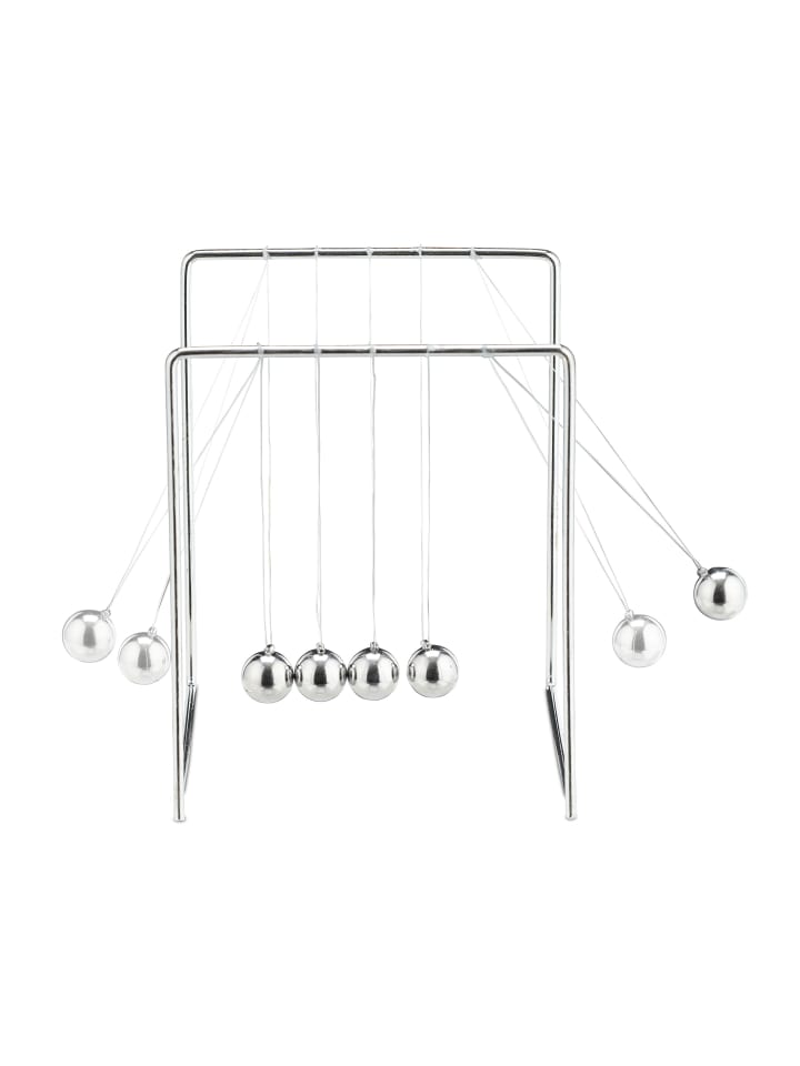relaxdays 2x Newton Pendel in Silber günstig kaufen onesize