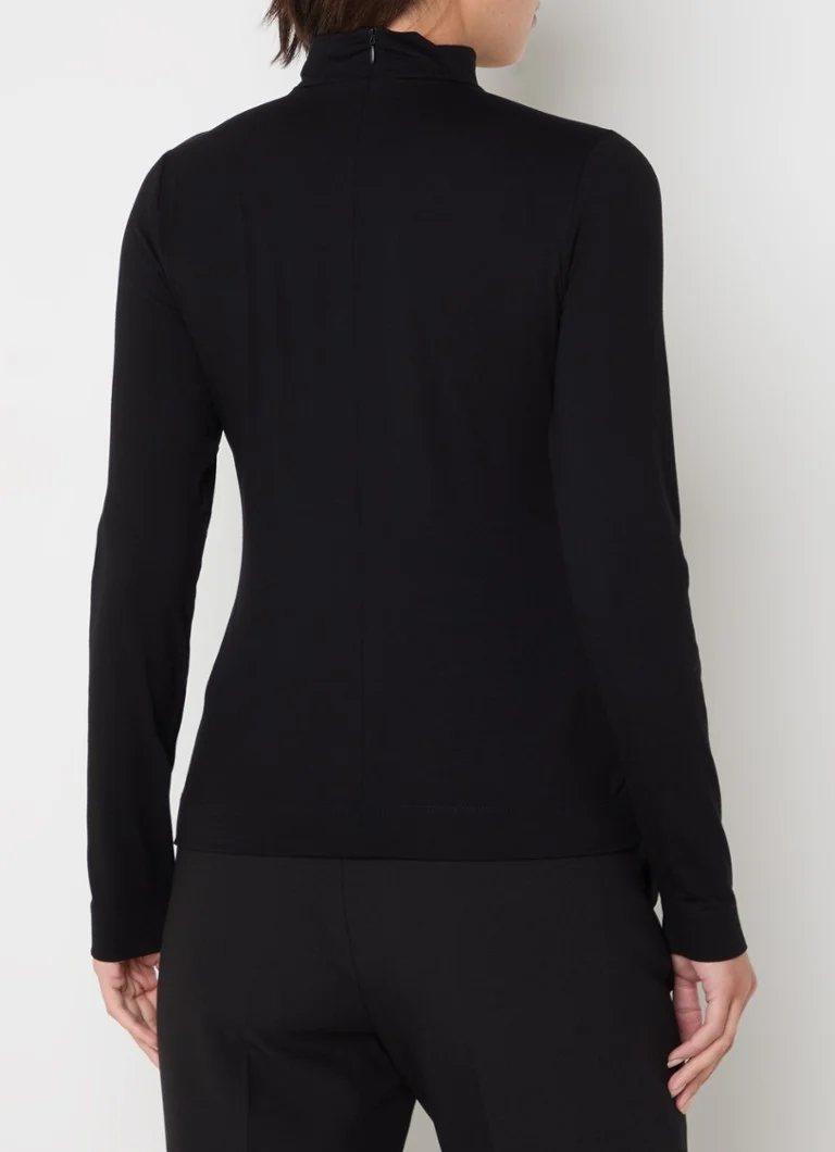Top Claudia Sträter con colletto ed elasticizzato