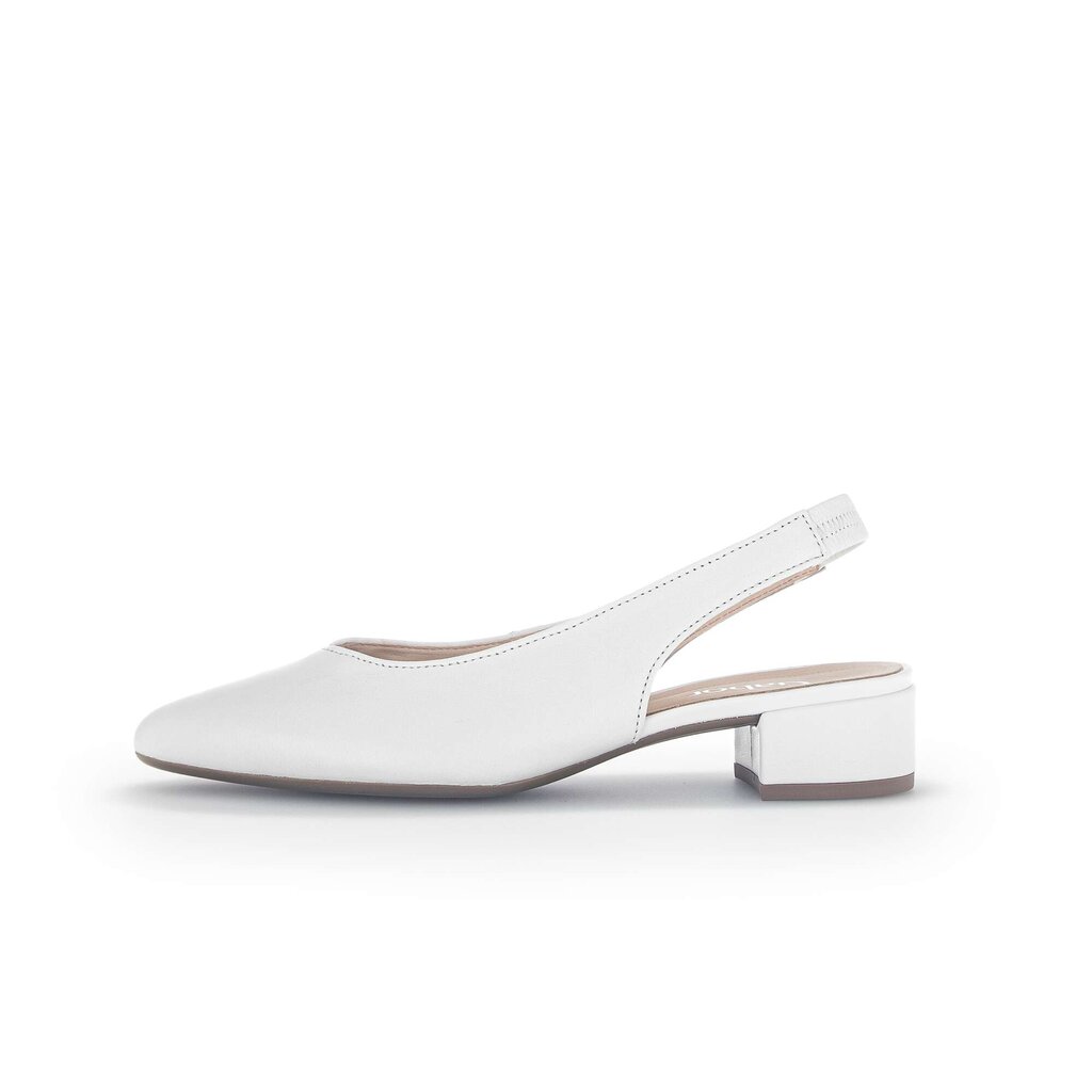 Gabor fashion Slingpumps weiß