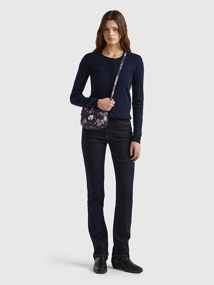 Benetton Cardigan in Dunkelblau günstig kaufen