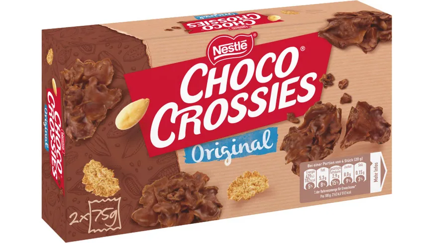 Nestlé CHOCO CROSSIES Original 150 g