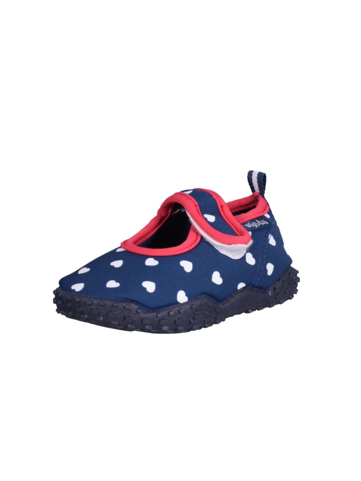 Playshoes Aqua-Schuh Herzchen in Marine günstig kaufen