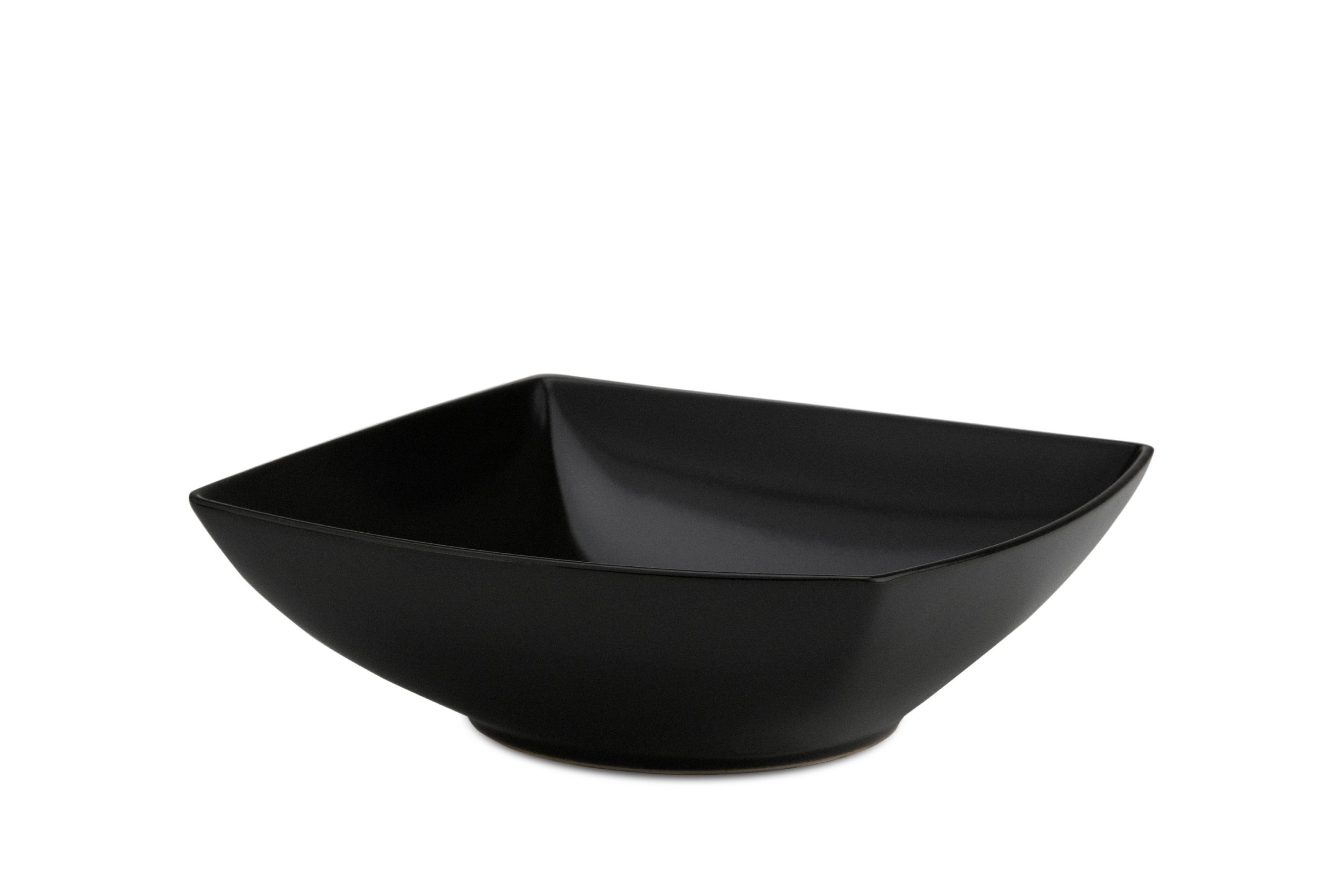 Konsimo Tafelservice EPIRI Geschirrset Speiseteller Suppenteller Dessertteller 6 Personen (18-tlg), Keramik, quadratisch, Spulmachinen- und Mikrowellengeeignet