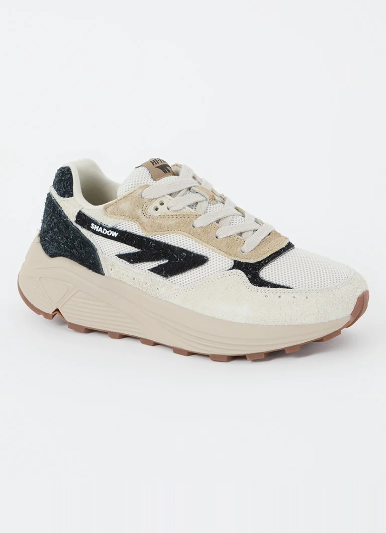 Buty sportowe Hi-Tec Shadow z detalami ze zamszu