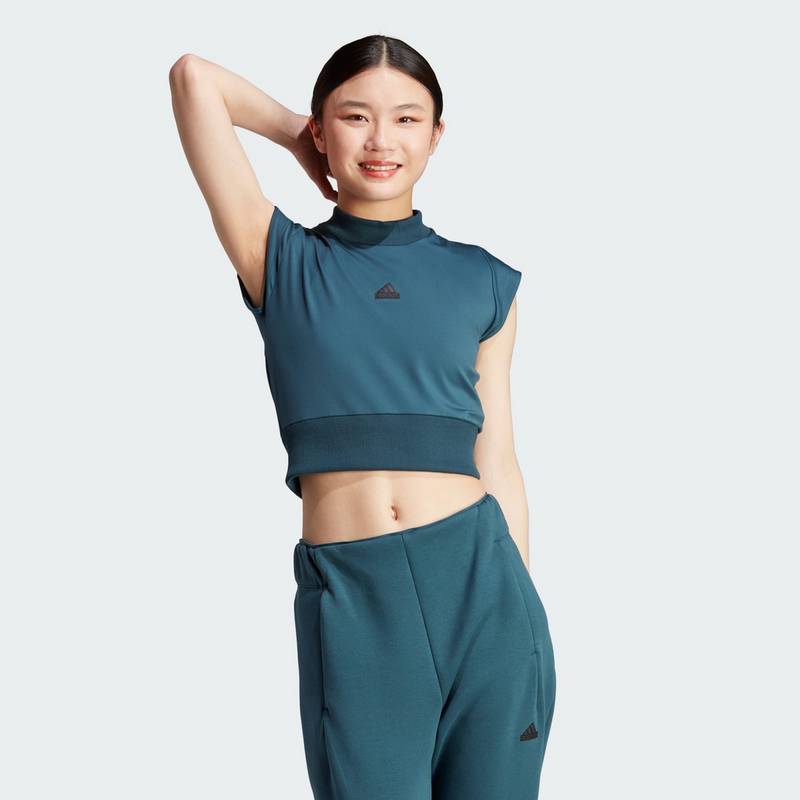 adidas adidas Z.N.E. T-Shirt Croptop Damen