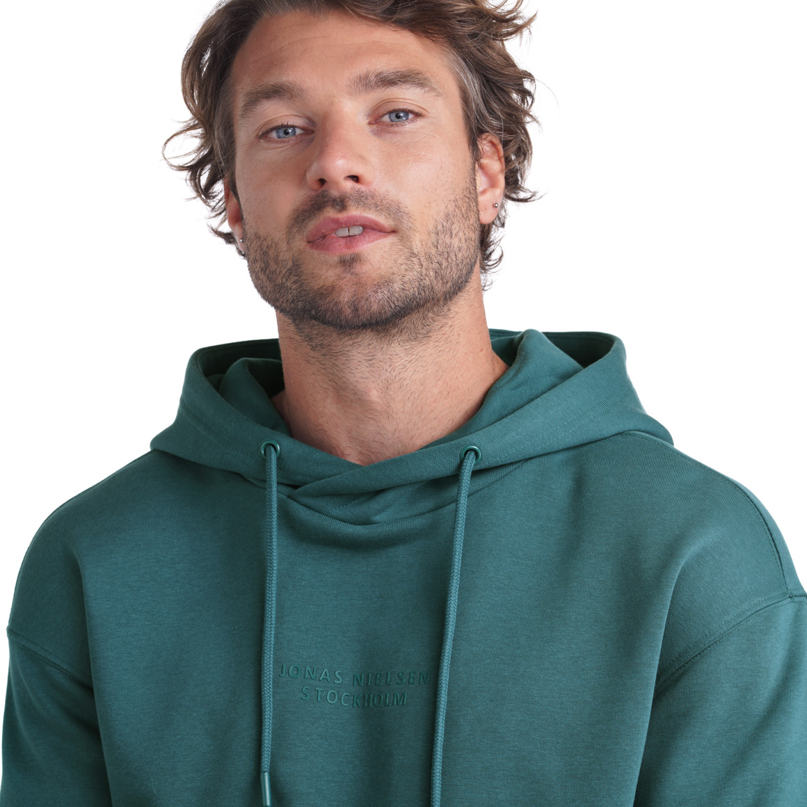 Herren Hoodie mit Schriftzug