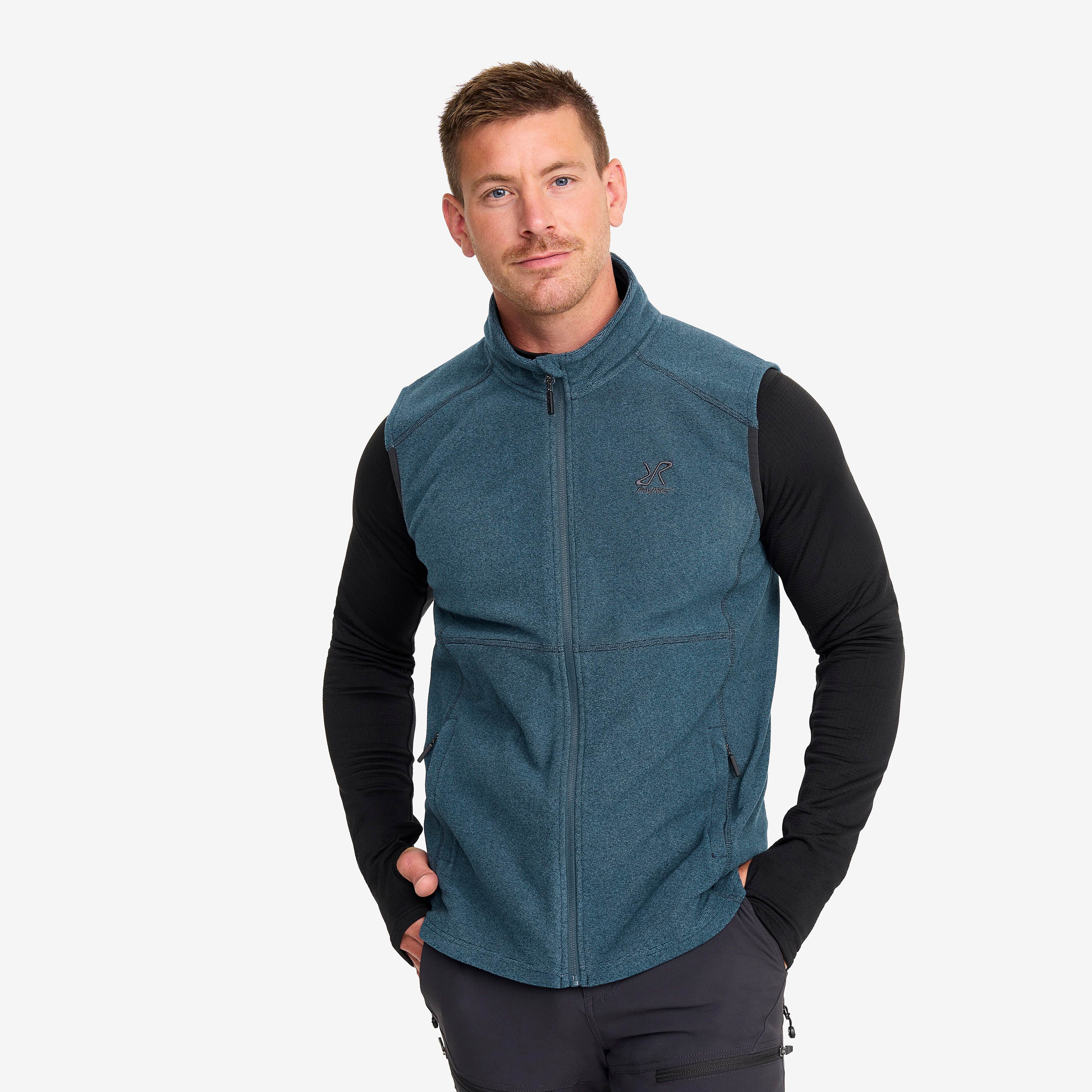 Essential Fleece Vest Homme Moonlit Ocean
