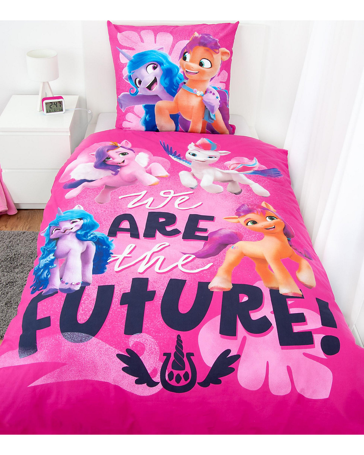 My little Pony Bettwäsche, Renforcé, 135 x 200 + 80 x 80 cm