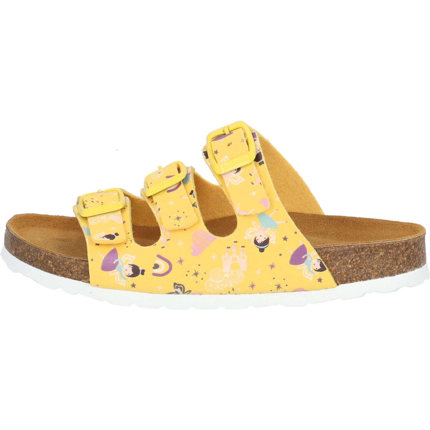 Palado Kids Capri G Print, Pantoletten, Kinder, Gelb Fairy
