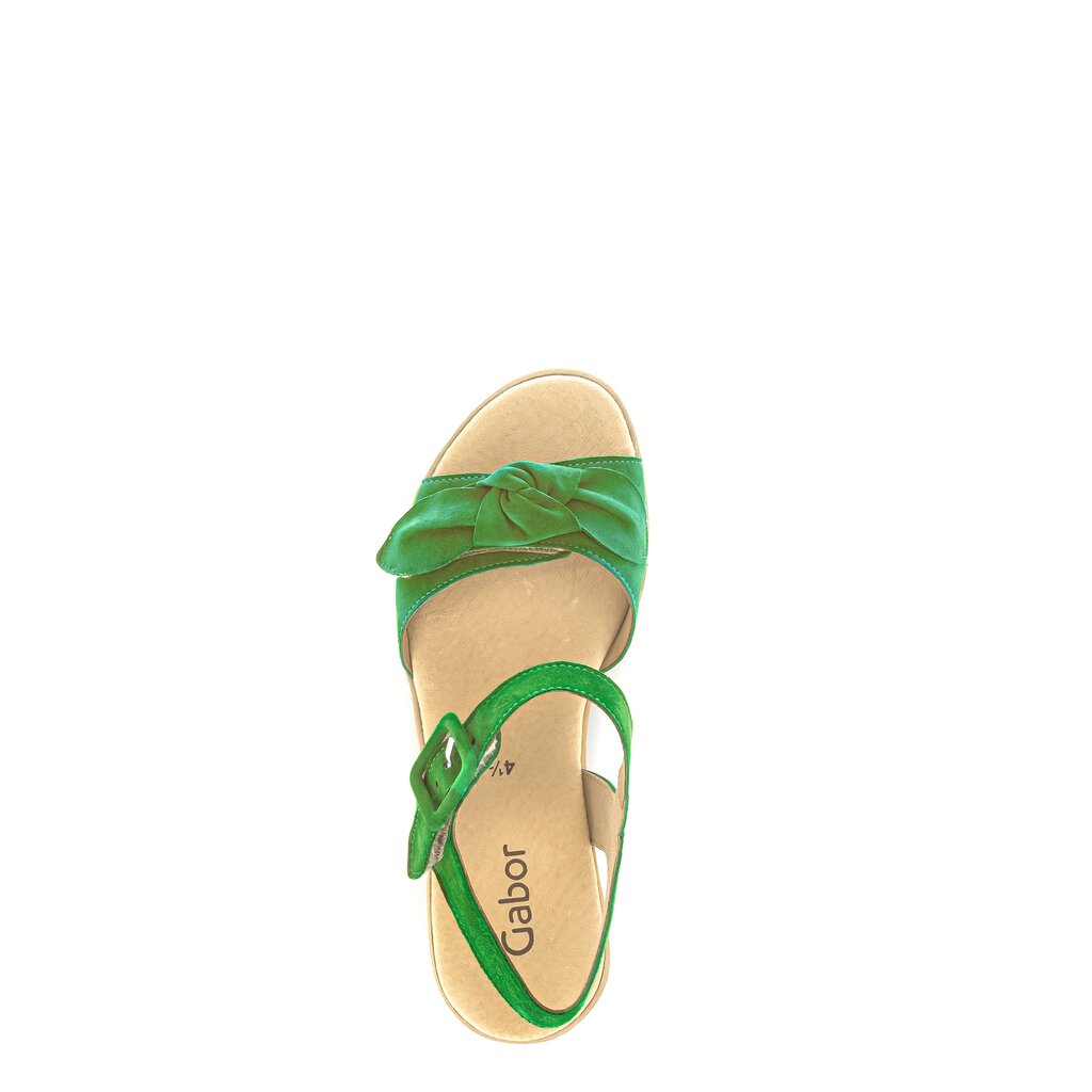 Gabor fashion Keilsandalette grün