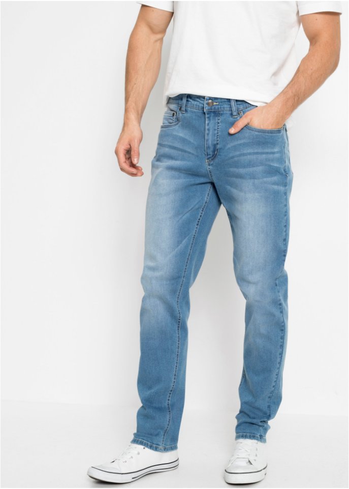 Regular Fit Stretch-Jeans, Tapered