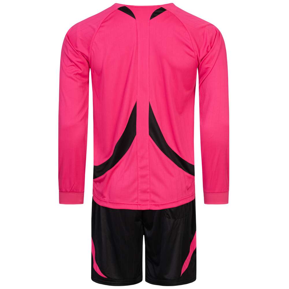 Zeus Herren Schiedsrichter Set Trikot mit Shorts Fuxia