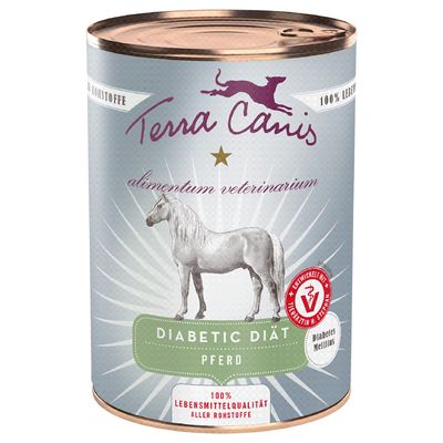 Terra Canis Alimentum Veterinarium Diabetic Diät 6 x 400 g