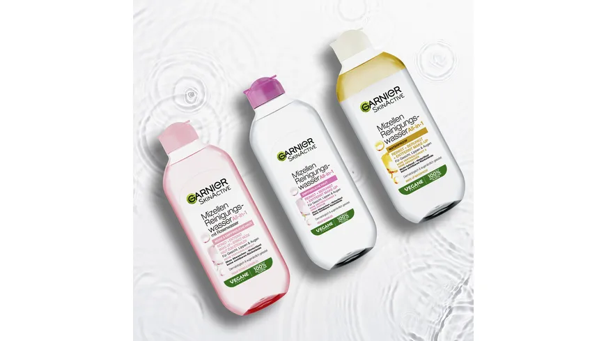 Garnier Skin Aktive Mizellen Reinigungswasser All-in-1 für normale Haut 400 ml