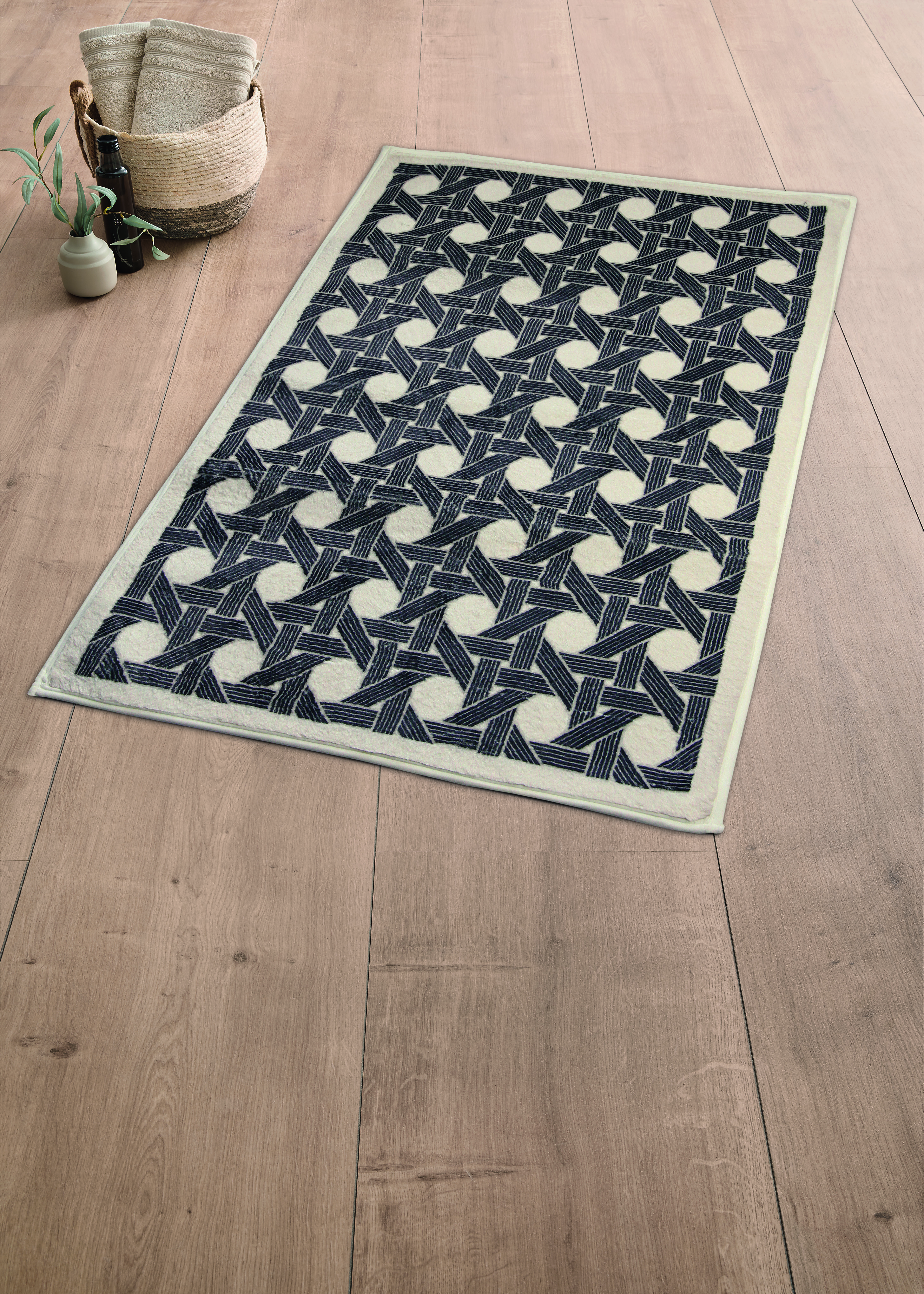 Vienna Badteppich 70x120cm Taupe