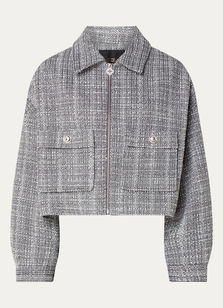 Maje Jack într-un look de tweed