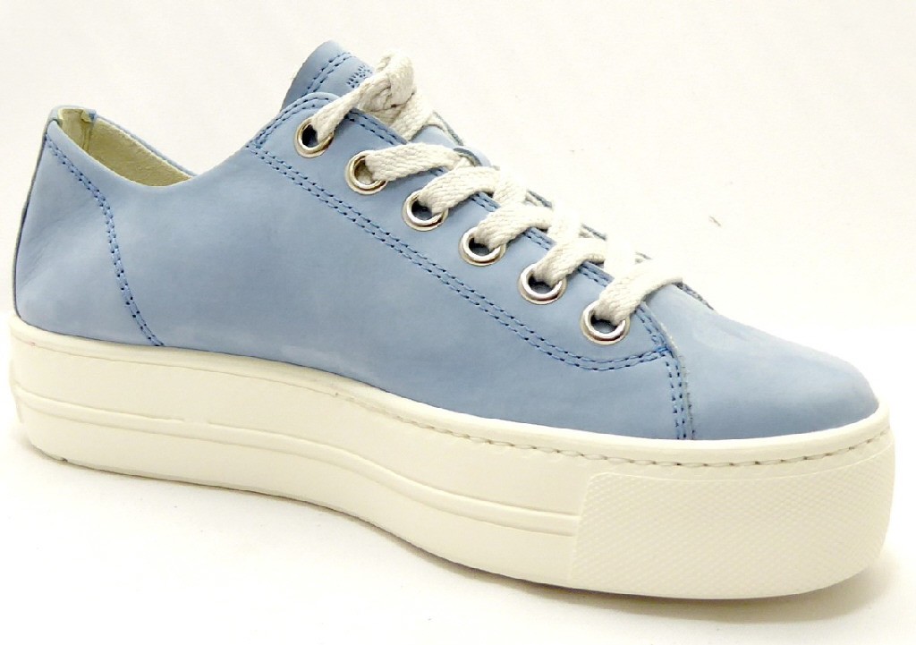 PAUL GREEN Freizeit Schnürer blau
