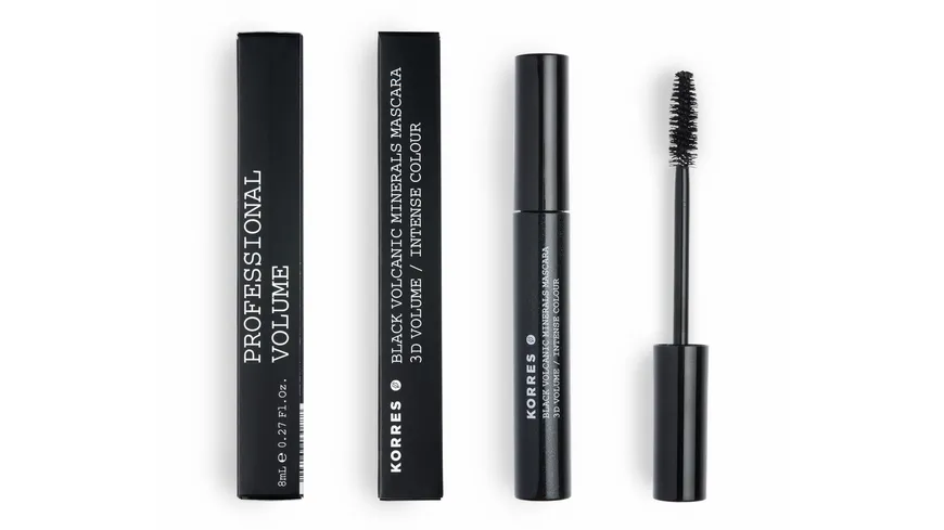 KORRES Black Volcanic Minerals Mascara 8 ml 1 - black