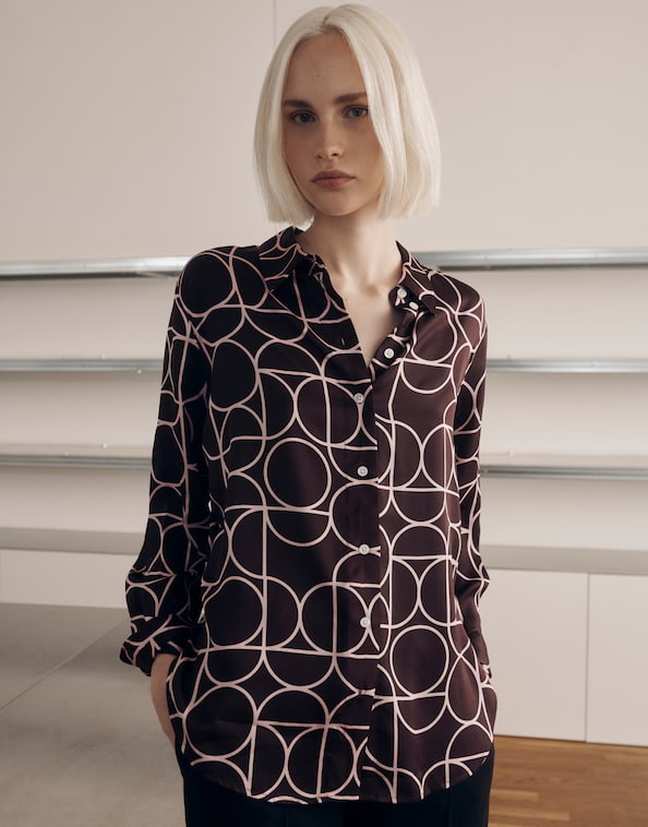 Printbluse Zeline