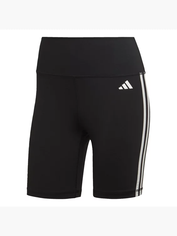 adidas Training Essentials 3-Streifen High-Waisted kurze Leggings