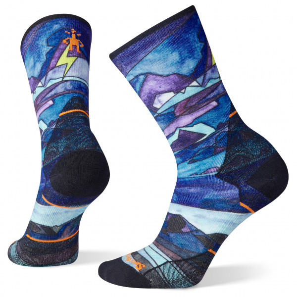 Smartwool - Women's Athlete Run Print Crew - Laufsocken